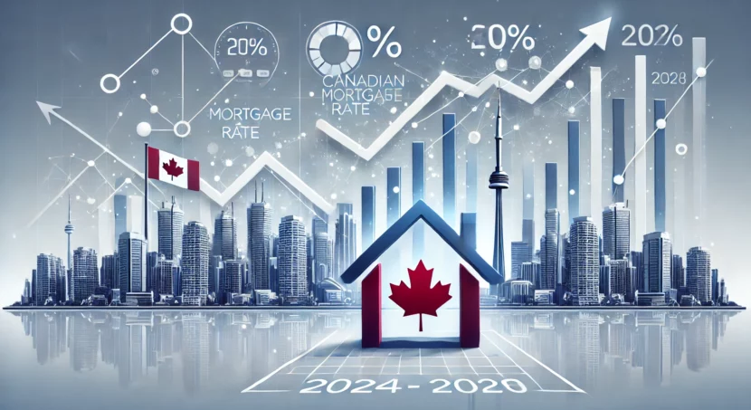 prévisions taux hypothécaire 2024-2028